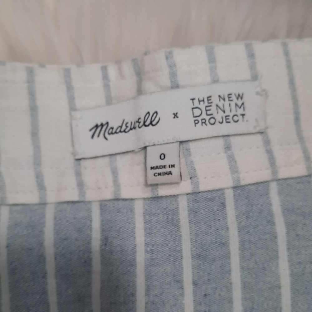 Madewell The New Denim Project Patchwork Skirt - Picture 2 of 4